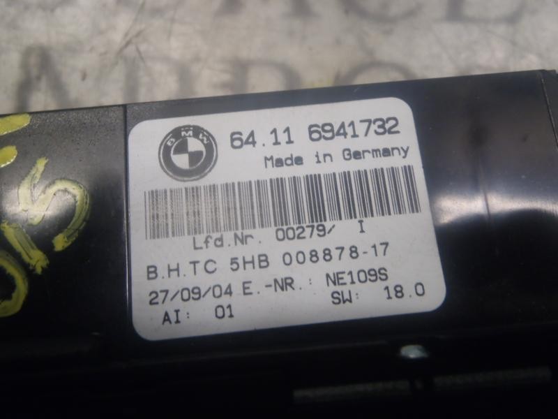 Recambio de mando climatizador para bmw serie 3 berlina (e46) 330d referencia OEM IAM 64116956319 64116941732 5HB00887817