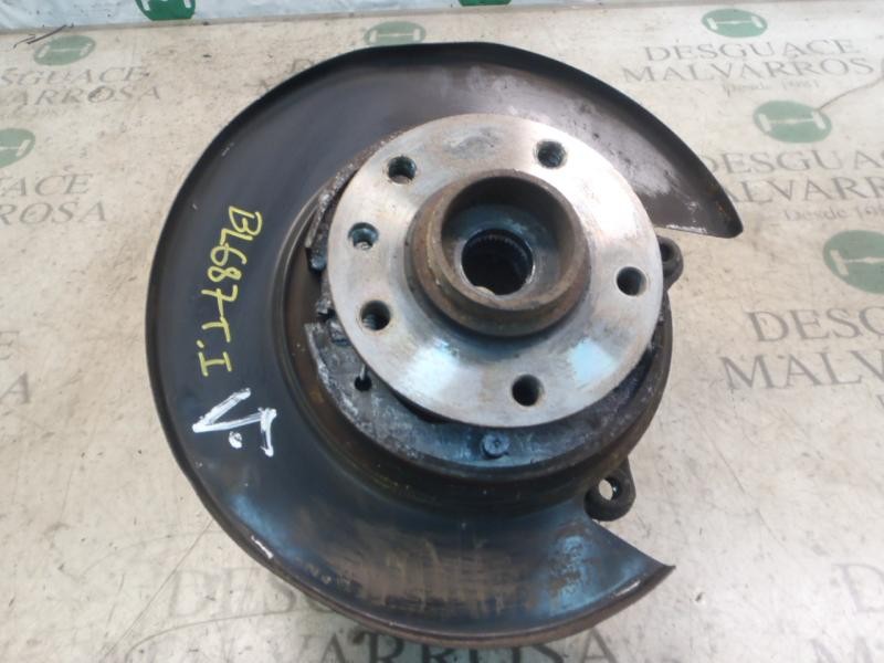 Recambio de mangueta trasera izquierda para volkswagen touareg (7la) 2.5 tdi referencia OEM IAM 7L6505435A  