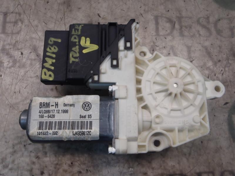 Recambio de motor elevalunas trasero derecho para seat toledo (1m2) signo referencia OEM IAM   