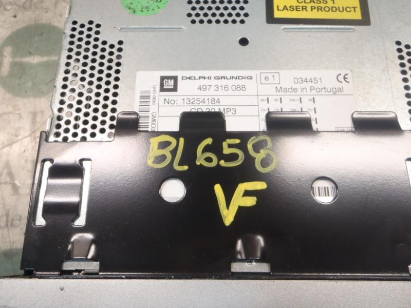 Recambio de sistema audio / radio cd para opel corsa d enjoy referencia OEM IAM   