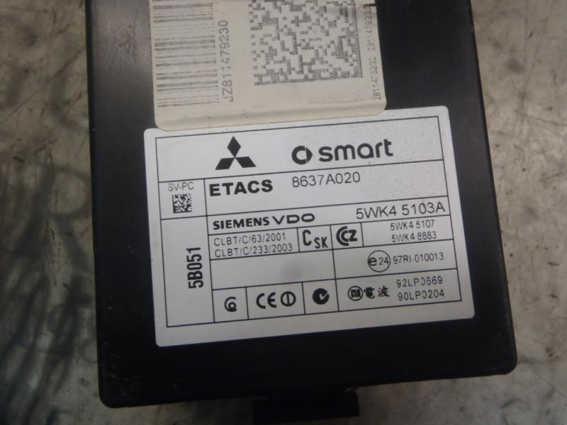 Recambio de modulo electronico para mitsubishi colt berlina 3 (cz) 1.5 di-d instyle referencia OEM IAM   