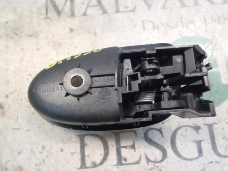 Recambio de maneta interior trasera izquierda para toyota yaris (ksp9/scp9/nlp9) blue referencia OEM IAM 692060D090B0  