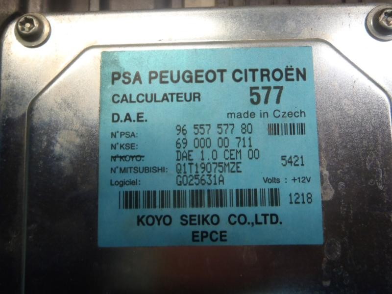 Recambio de modulo electronico para citroën c2 furio referencia OEM IAM   