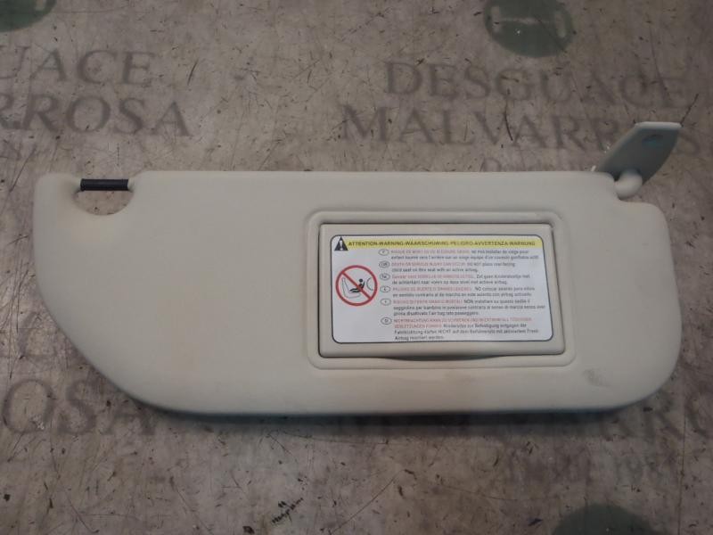 Recambio de parasol derecho para citroën c4 berlina sx referencia OEM IAM 8143JF  