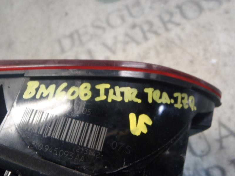 Recambio de piloto trasero izquierdo interior para volkswagen golf vi (5k1) sport referencia OEM IAM   