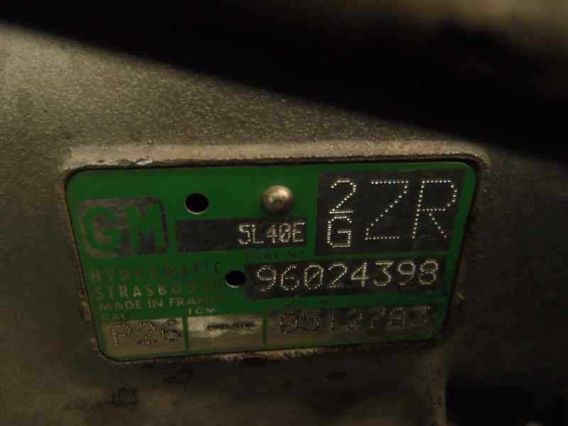 Recambio de caja cambios para opel omega b design edition berlina referencia OEM IAM  2GZR 