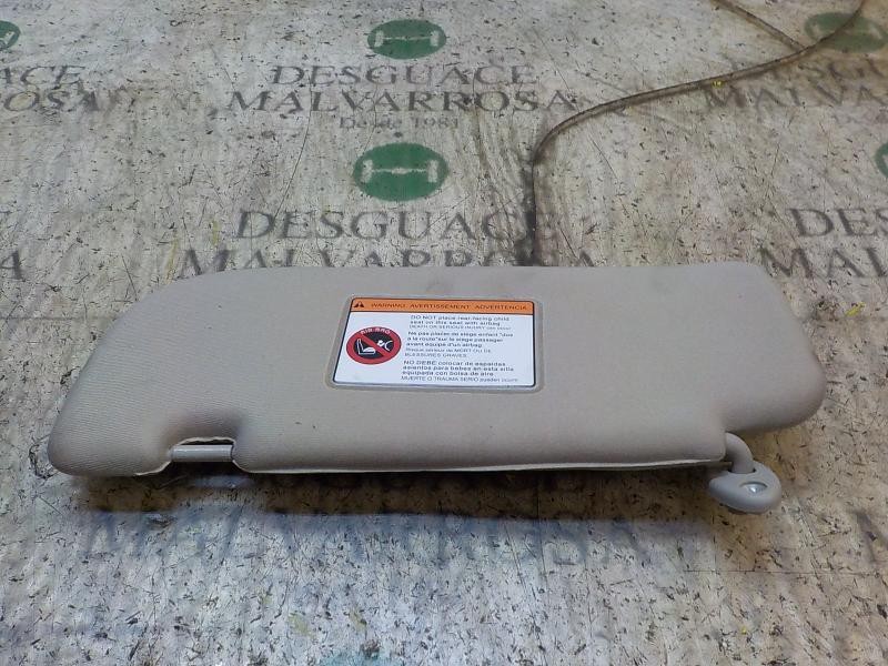Recambio de parasol derecho para chevrolet epica 2.0 diesel cat referencia OEM IAM 96466214  