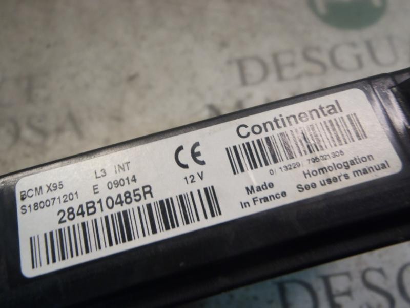 Recambio de modulo electronico para renault megane iii berlina 5 p expression referencia OEM IAM 284B12059R 284B10485R S18007120