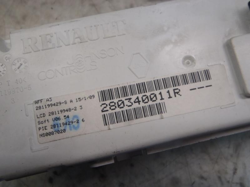 Recambio de mando multifuncion para renault megane iii berlina 5 p expression referencia OEM IAM 280346458R 280340011R 
