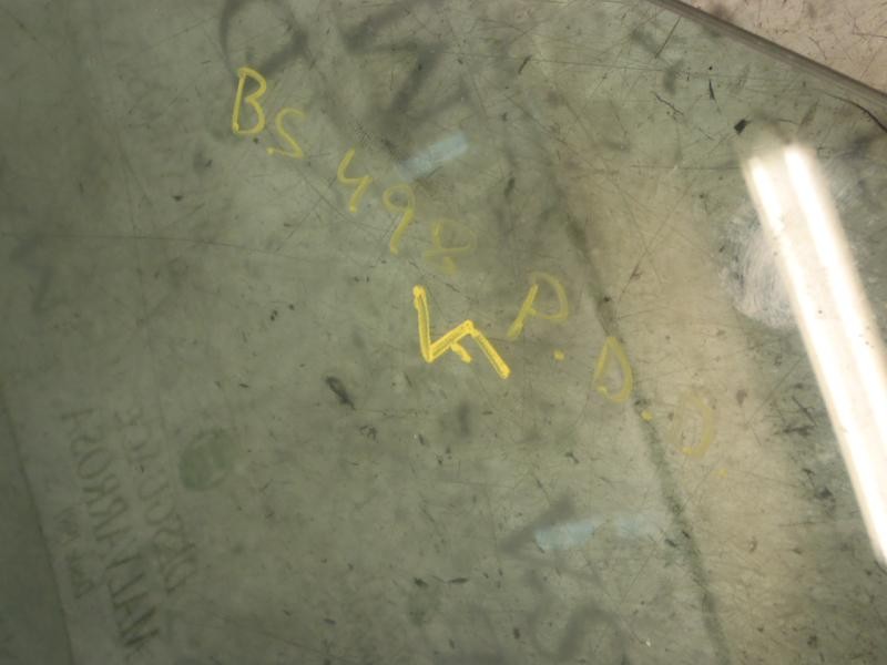 Recambio de cristal puerta delantero derecho para nissan kubistar (x76) pro (l1) referencia OEM IAM   