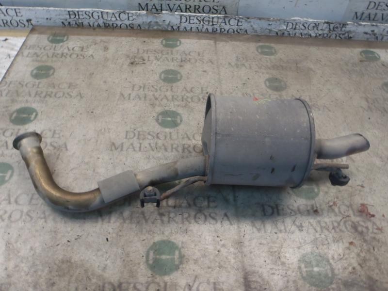Recambio de silenciador trasero para toyota yaris active referencia OEM IAM   