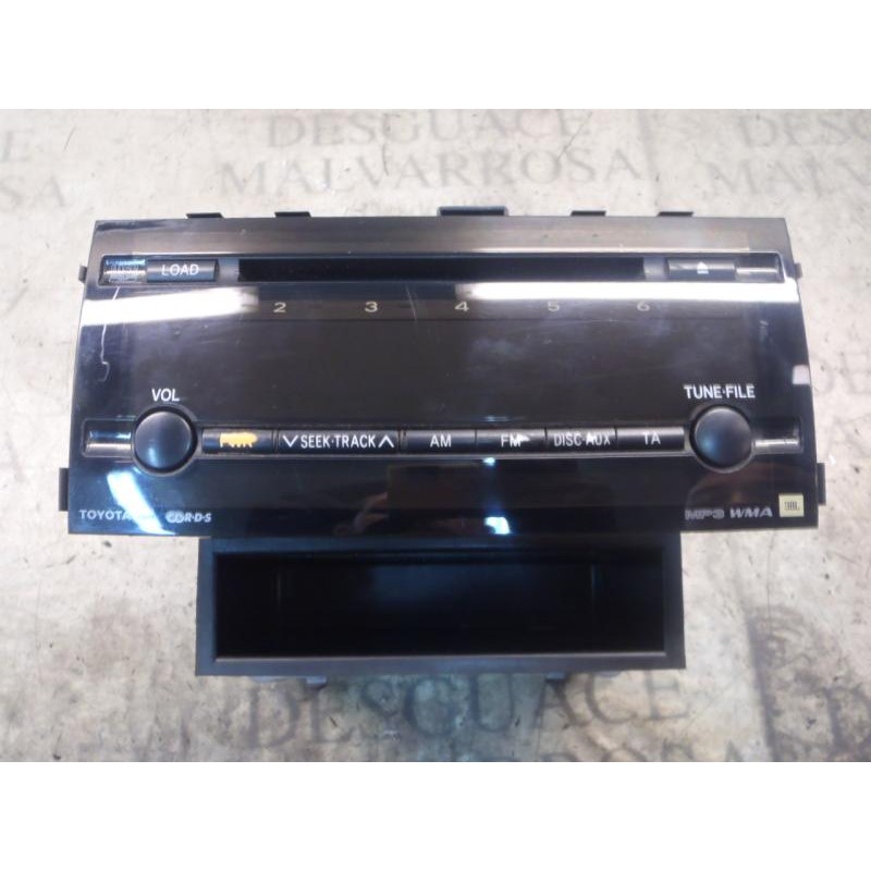 Recambio de sistema audio / radio cd para toyota prius (nhw20) sol referencia OEM IAM 8612047230  