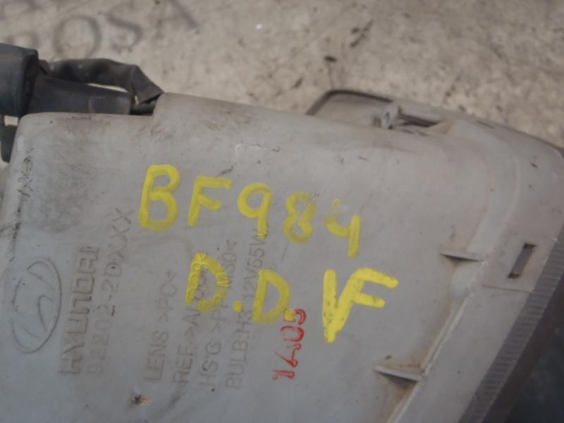 Recambio de faro antiniebla derecho para hyundai elantra (xd) 1.6 16v cat referencia OEM IAM   