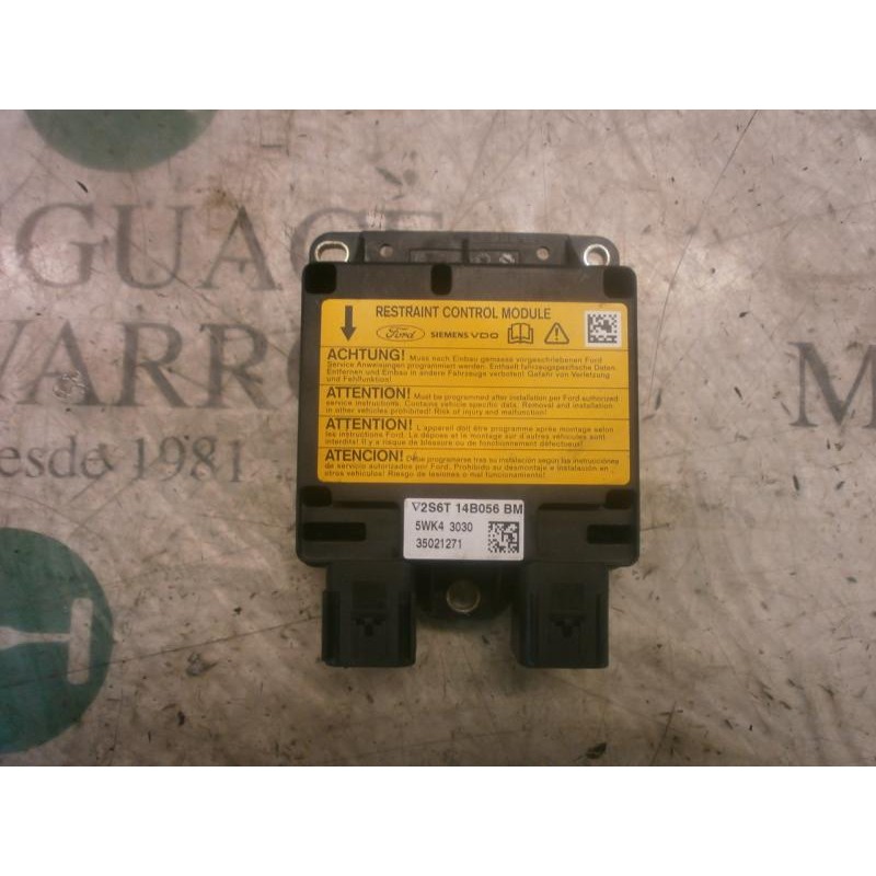 Recambio de centralita airbag para ford fusion (cbk) ambiente referencia OEM IAM   