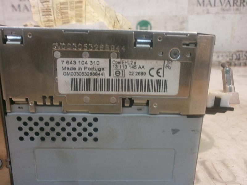 Recambio de sistema audio / radio cd para opel tigra twin top cosmo referencia OEM IAM   