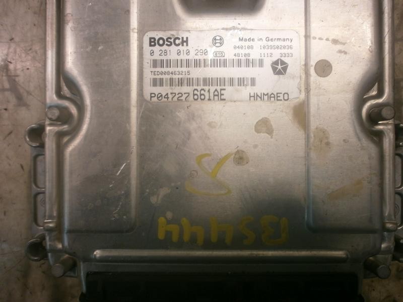 Recambio de centralita motor uce para chrysler voyager (rg) 2.5 crd lx referencia OEM IAM   