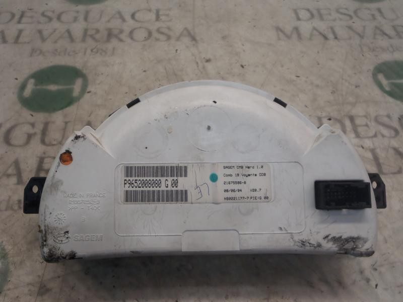Recambio de cuadro instrumentos para citroën c2 furio referencia OEM IAM   