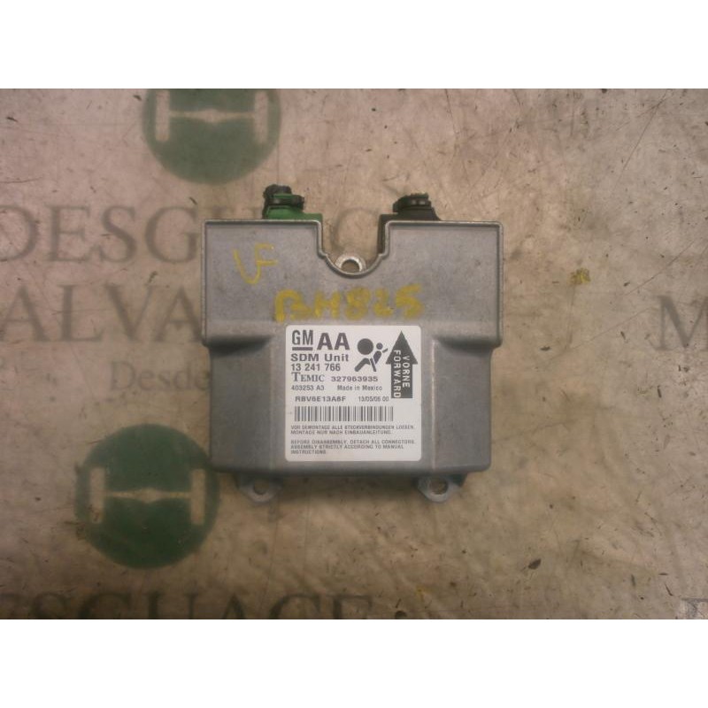 Recambio de centralita airbag para opel zafira b enjoy referencia OEM IAM   