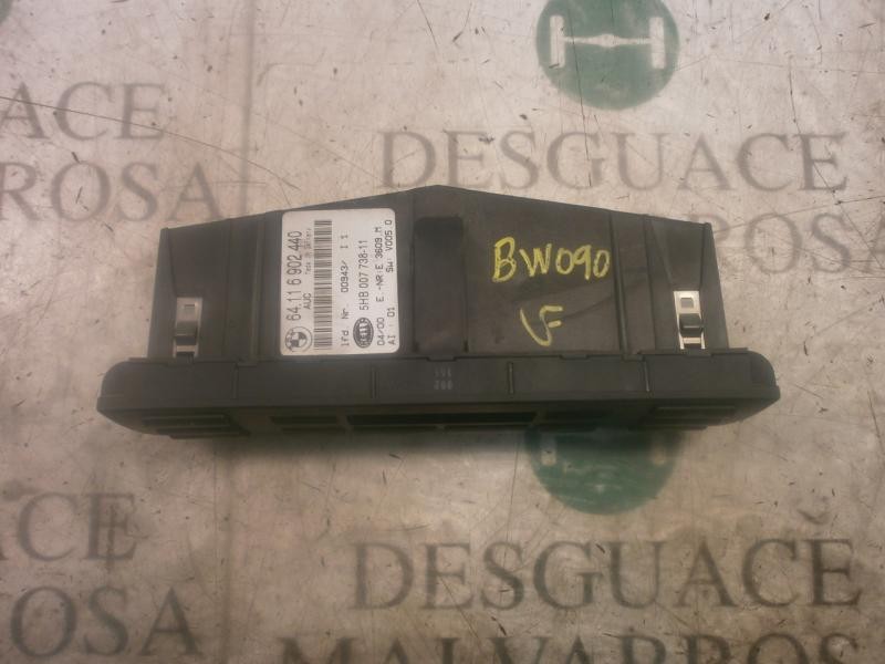 Recambio de mando climatizador para bmw serie 3 berlina (e46) 320d referencia OEM IAM 64116956319 6902440 5HB00773811
