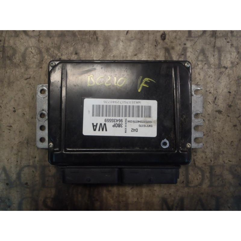 Recambio de centralita motor uce para chevrolet kalos 1.2 cat referencia OEM IAM   