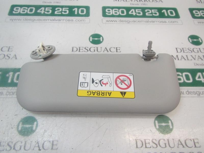 Recambio de parasol derecho para toyota rav4 hybrid fwd referencia OEM IAM 7431042681B0  