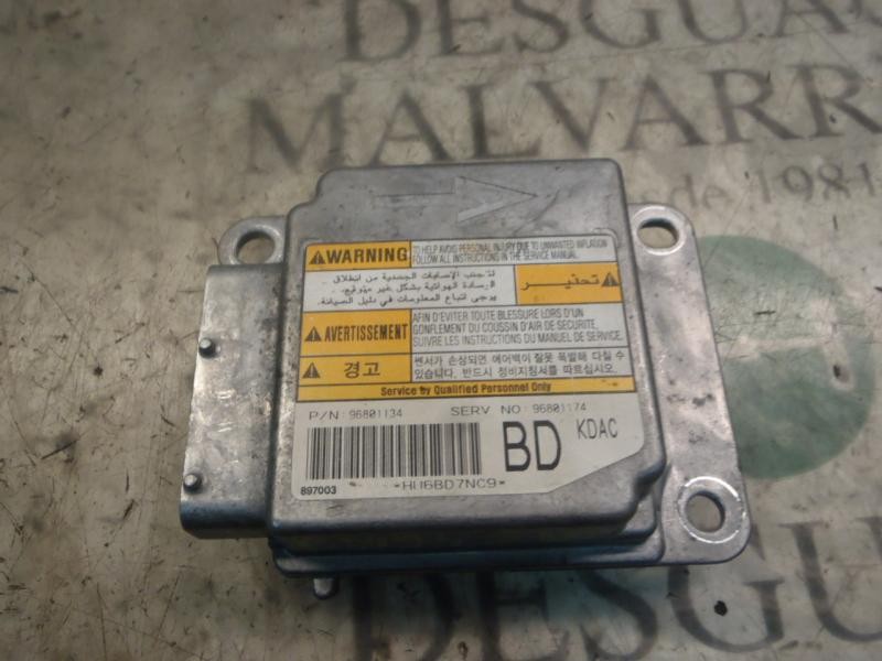 Recambio de centralita airbag para chevrolet matiz se referencia OEM IAM   
