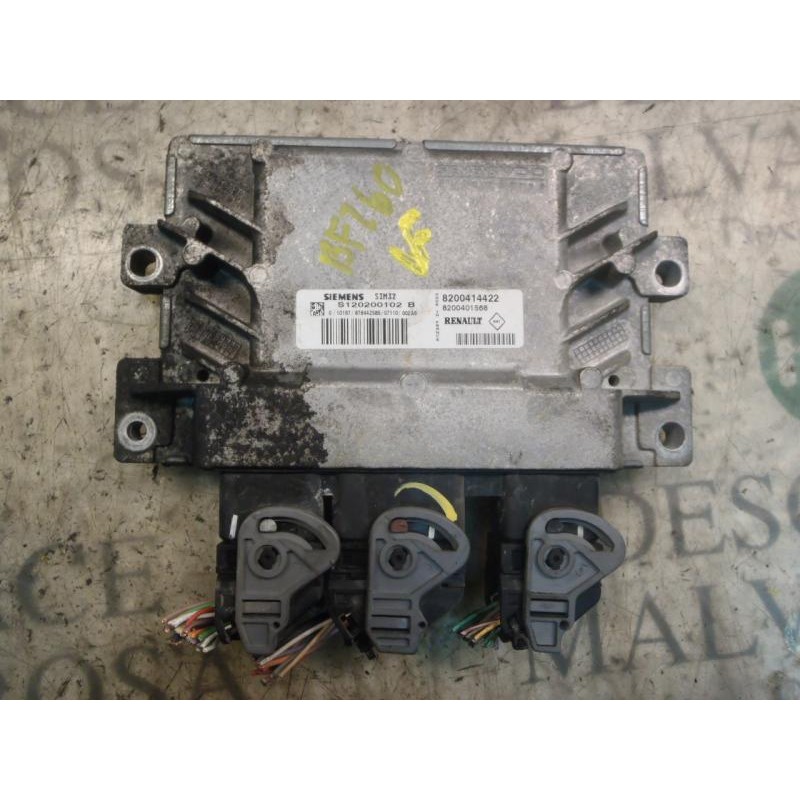 Recambio de centralita motor uce para renault grand modus 1.2 16v referencia OEM IAM 8200414422 8200414422 