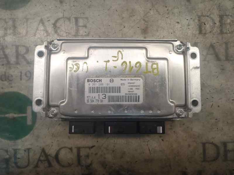 Recambio de centralita motor uce para peugeot 1007 dolce referencia OEM IAM   