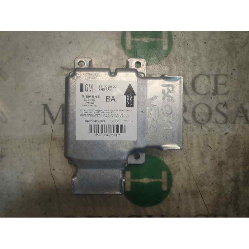 Recambio de centralita airbag para opel vectra c berlina comfort referencia OEM IAM   