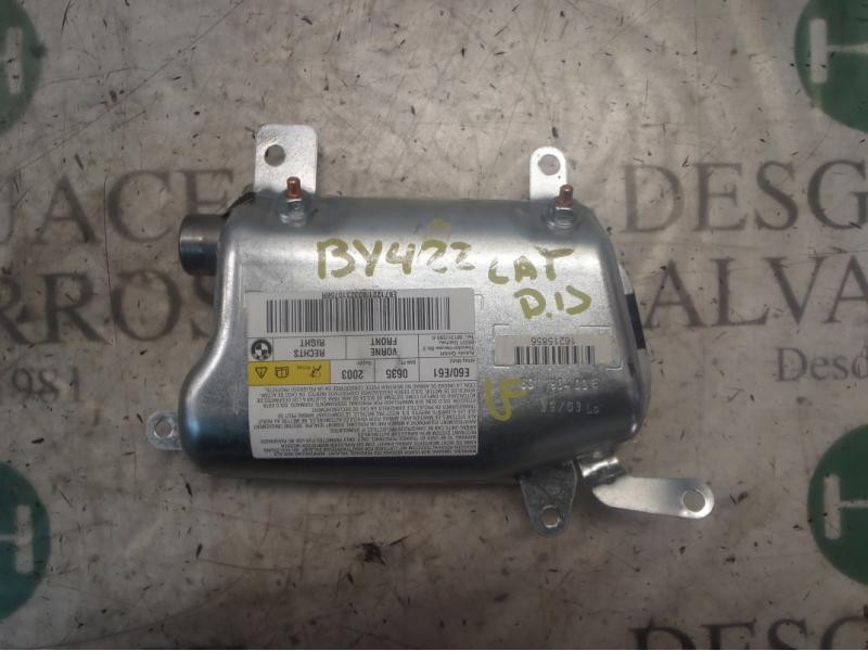 Recambio de airbag lateral derecho para bmw serie 5 berlina (e60) 530d referencia OEM IAM 72126963022 16215856 16215856
