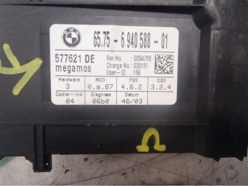 Recambio de modulo electronico para bmw serie 5 berlina (e60) 530d referencia OEM IAM 65759149673 6575694058801 577621DE