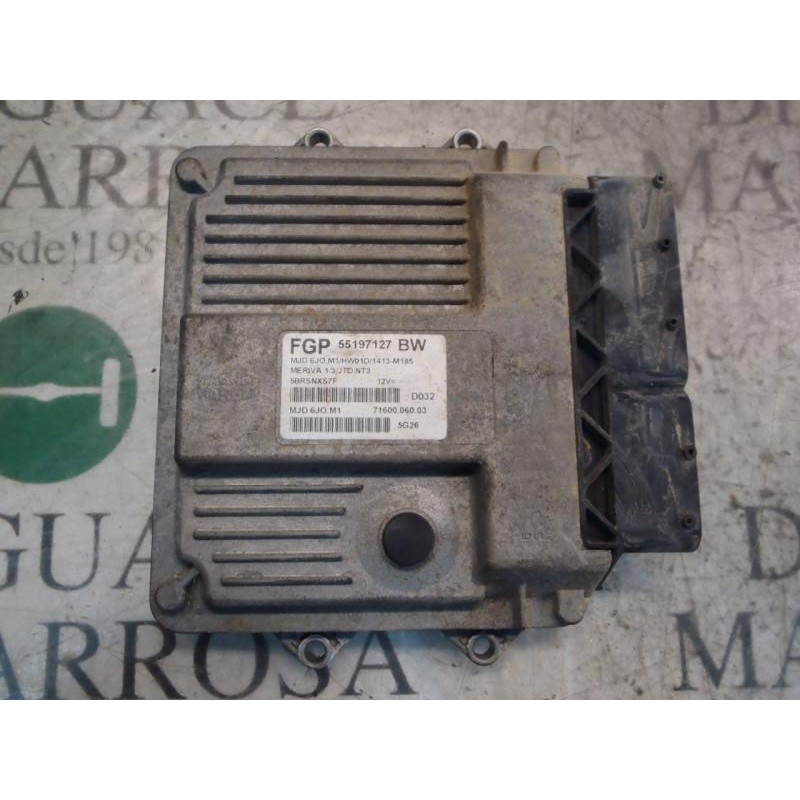 Recambio de centralita motor uce para opel meriva cosmo referencia OEM IAM   