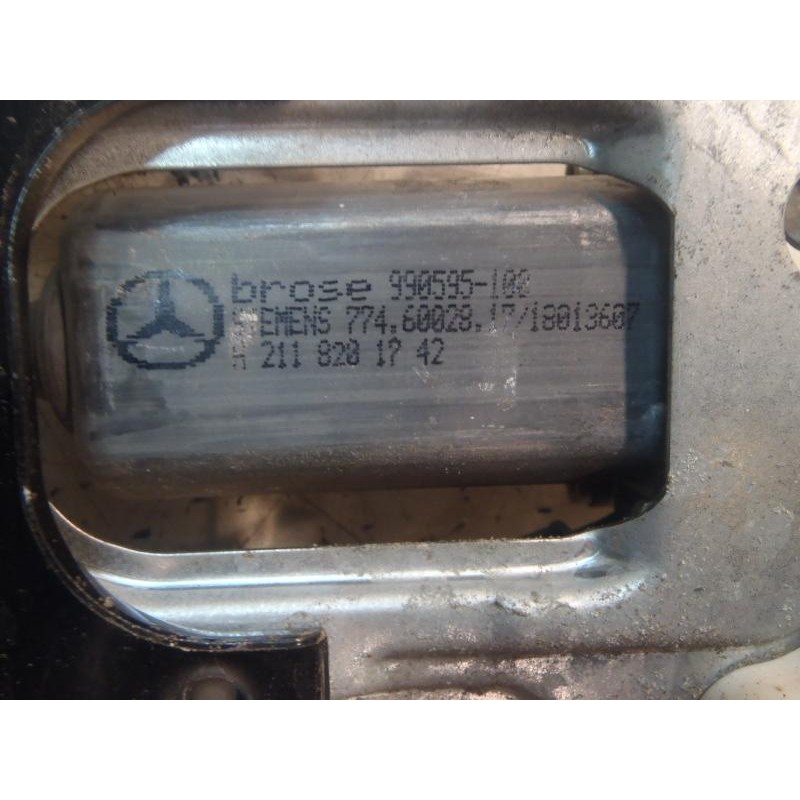 Recambio de elevalunas delantero derecho para mercedes-benz clase c (w203) berlina 200 cdi (203.004) referencia OEM IAM   