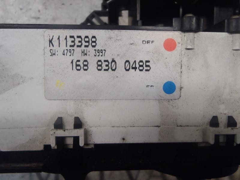 Recambio de mando calefaccion / aire acondicionado para mercedes-benz clase a (w168) 160 (168.033) referencia OEM IAM   