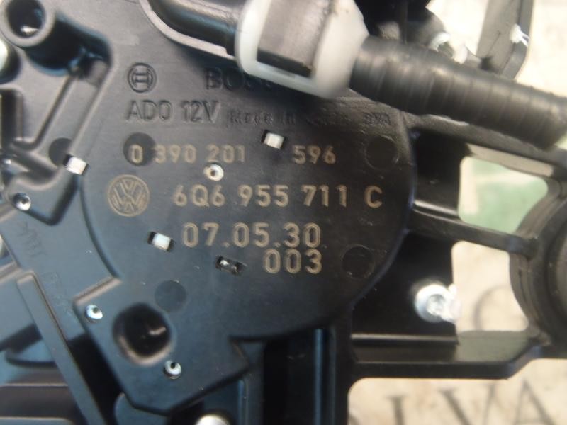 Recambio de motor limpia trasero para volkswagen polo (9n3) advance referencia OEM IAM   