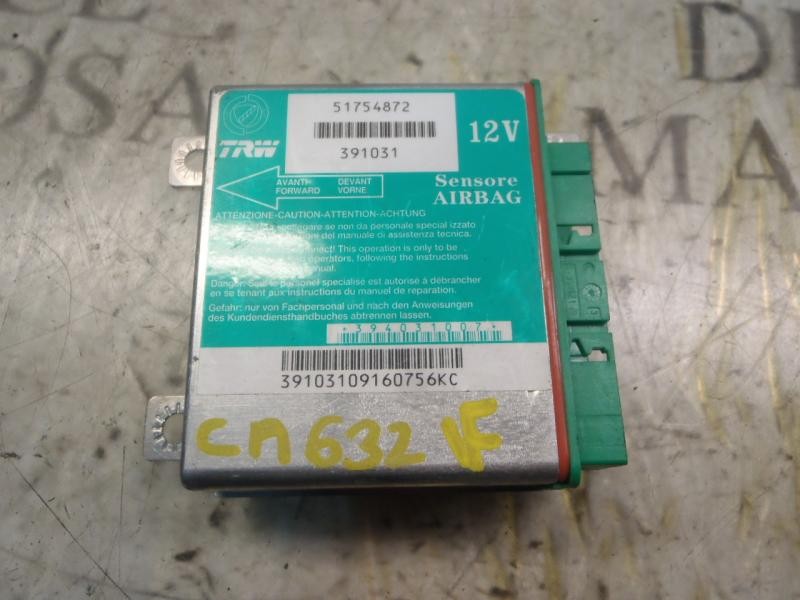 Recambio de centralita airbag para fiat grande punto (199) 1.4 8v active referencia OEM IAM   