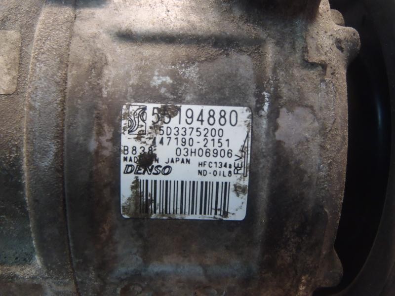 Recambio de compresor aire acondicionado para fiat grande punto (199) 1.4 8v active referencia OEM IAM   