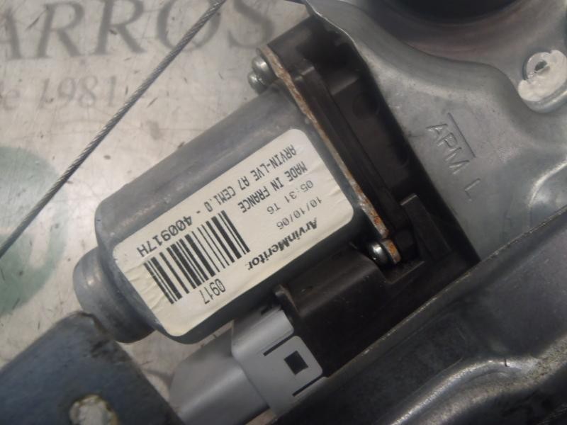 Recambio de elevalunas delantero izquierdo para peugeot 207 1.4 16v cat (kfu / et3j4) referencia OEM IAM   