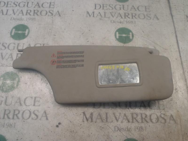 Recambio de parasol derecho para renault modus confort dynamique referencia OEM IAM 8200213199  