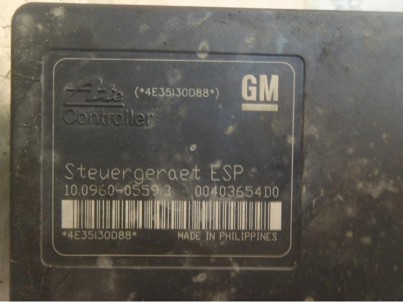 Recambio de abs para opel zafira b cosmo referencia OEM IAM   