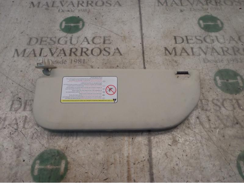 Recambio de parasol derecho para citroën c4 berlina collection referencia OEM IAM 8143JF  