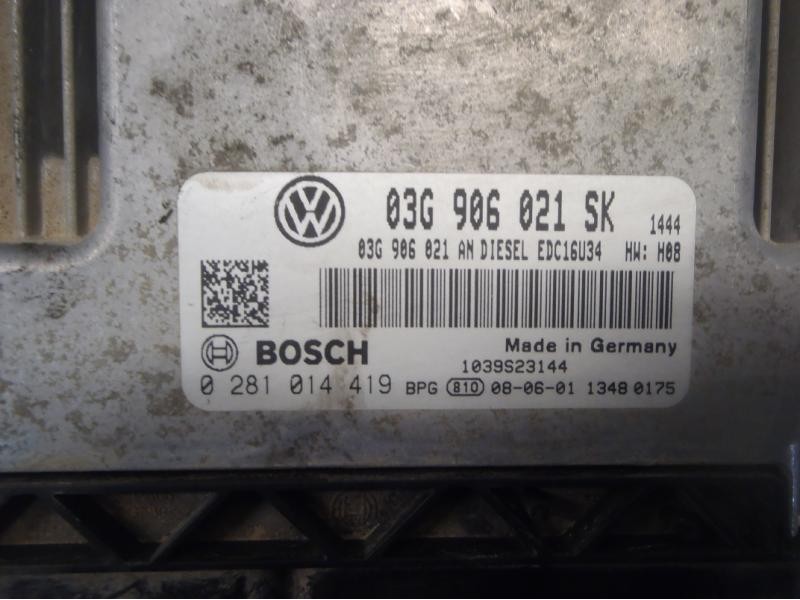 Recambio de centralita motor uce para seat altea xl (5p5) family referencia OEM IAM 03G906021SK 03G906021SK 0281014419