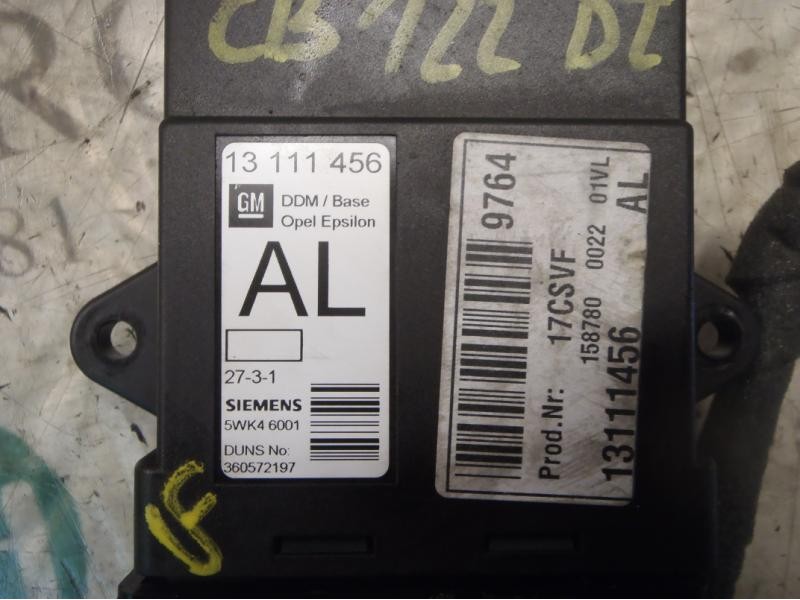 Recambio de modulo electronico para opel vectra c berlina club referencia OEM IAM   