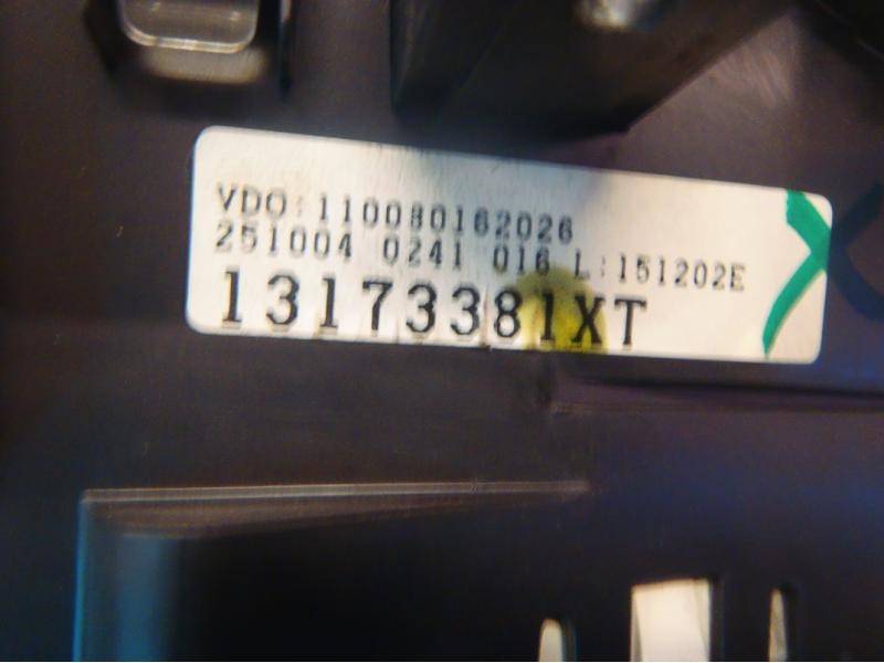 Recambio de cuadro instrumentos para opel meriva cosmo referencia OEM IAM   