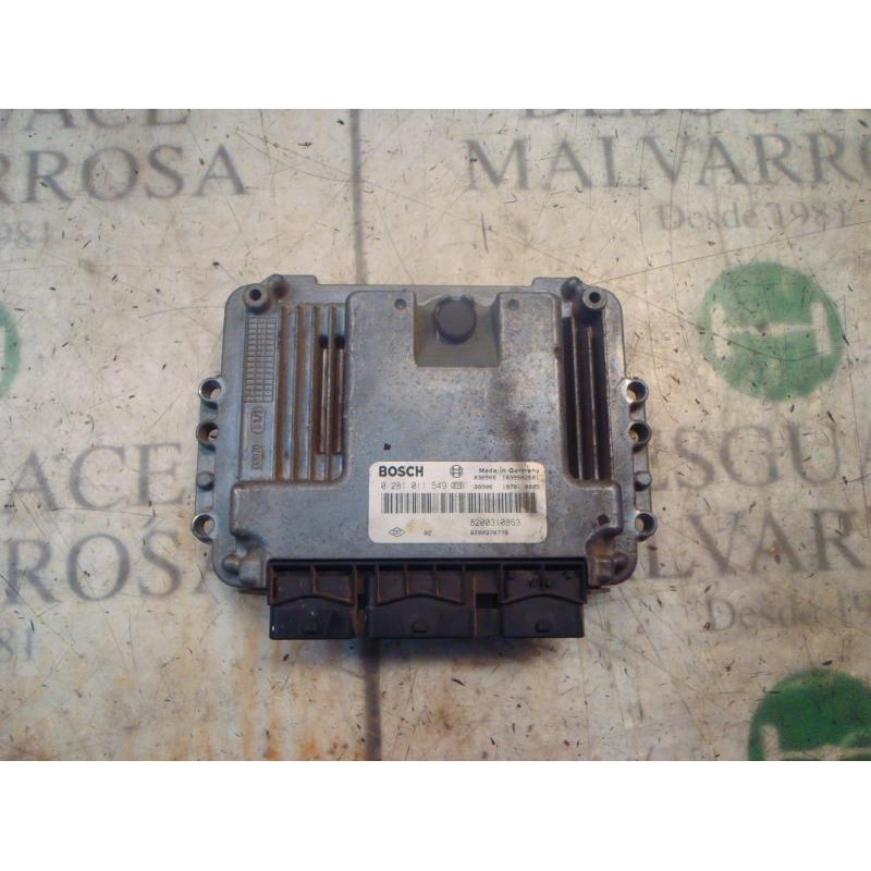 Recambio de centralita motor uce para renault scenic ii pack authentique referencia OEM IAM   