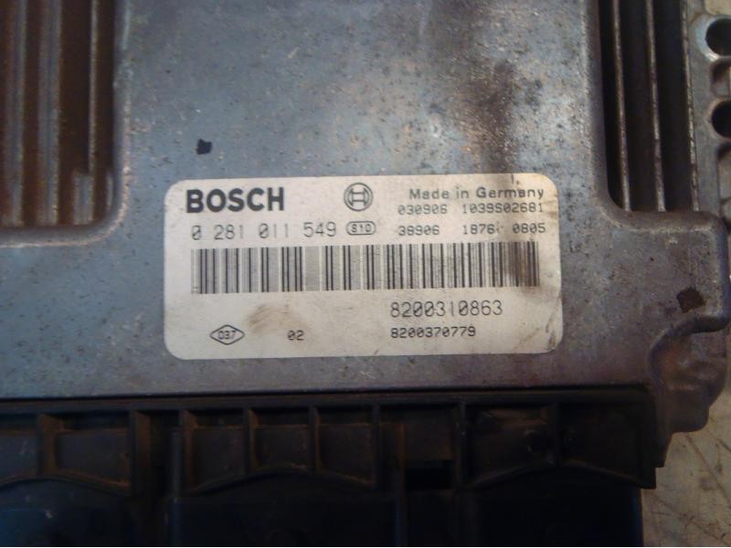 Recambio de centralita motor uce para renault scenic ii pack authentique referencia OEM IAM   