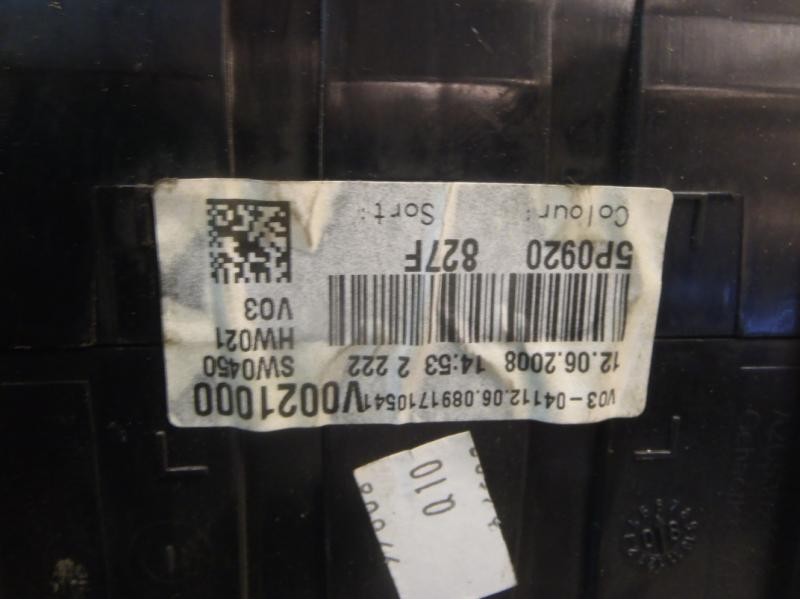 Recambio de cuadro instrumentos para seat altea xl (5p5) family referencia OEM IAM 5P0920827NX 5P0920827F 110080369010