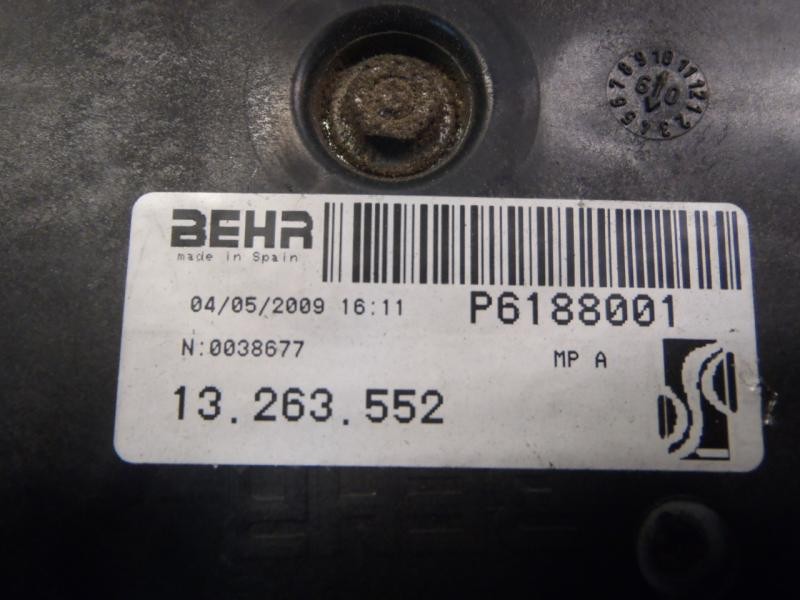 Recambio de electroventilador para opel corsa d cmon referencia OEM IAM   