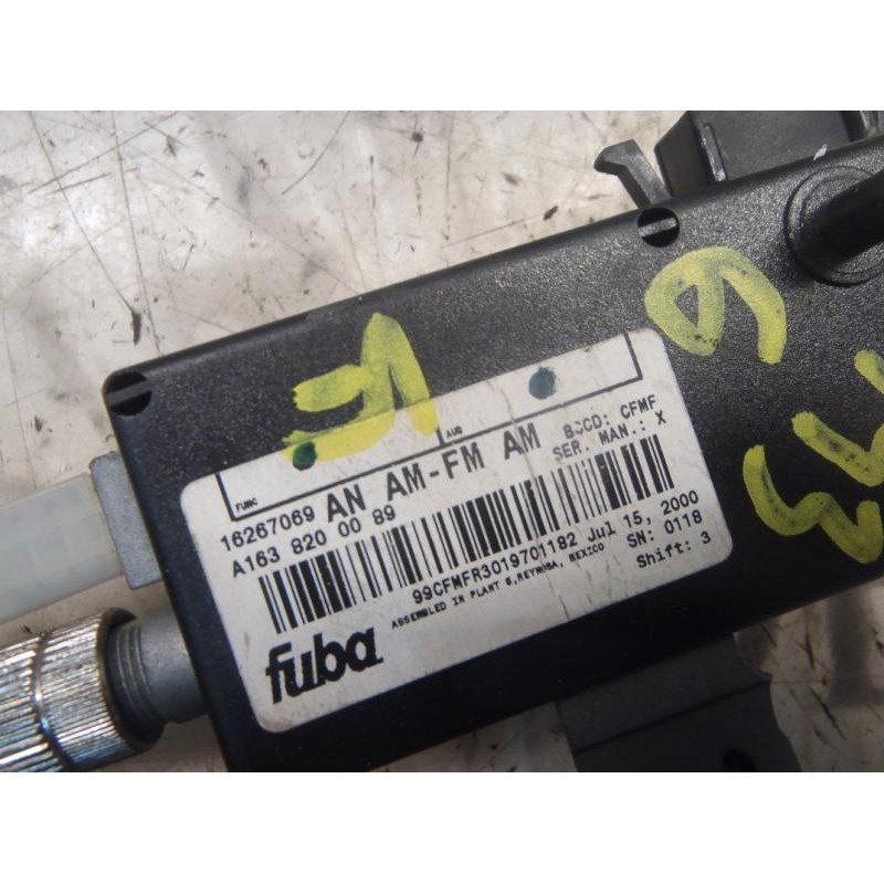 Recambio de modulo electronico para mercedes-benz clase m (w163) 320 (163.154) referencia OEM IAM A1638200089 1638200089 1226706