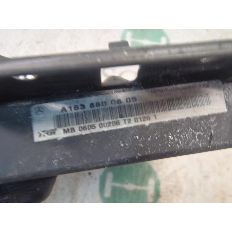 Recambio de airbag lateral trasero derecho para mercedes-benz clase m (w163) 320 (163.154) referencia OEM IAM A1638600605  